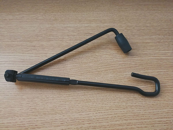 汽車千斤頂手搖桿一次成型，選貝朗線材折彎機