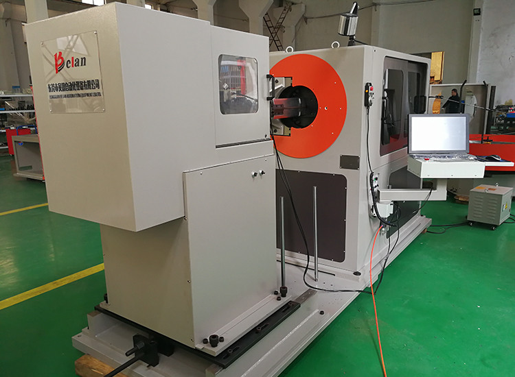 汽車(chē)千斤頂升降手搖桿貝朗的倒角折彎組合機(jī)能做嗎？