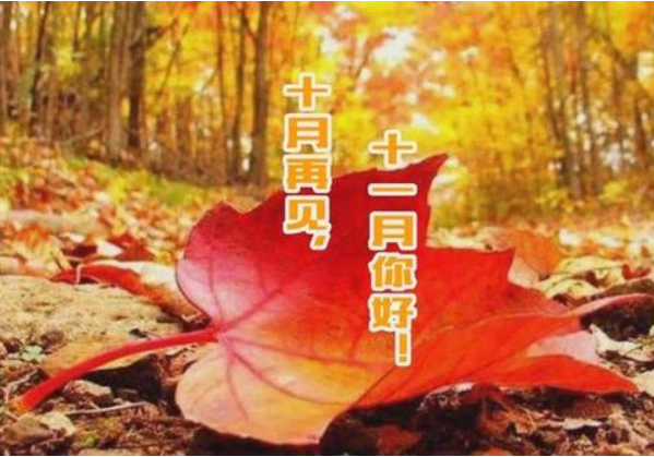 十月再見，十一月你好